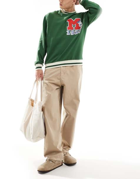 ONLY & SONS - Pantaloni ampi color marrone chiaro - view 1