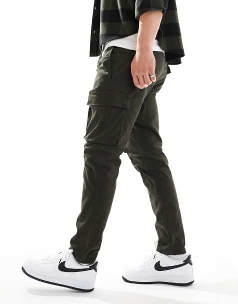 Only & Sons - Pantaloni cargo affusolati color antracite - view 1