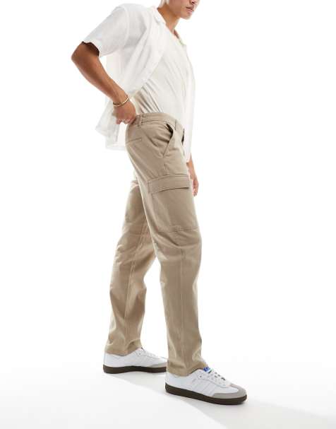 ONLY & SONS - Pantaloni cargo dritti beige - view 1