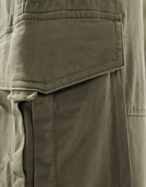 Only & Sons - Pantaloni cargo slim fit kaki, 3 di 5