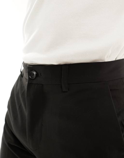 Only & Sons - Pantaloni da abito slim fit neri, 3 di 4
