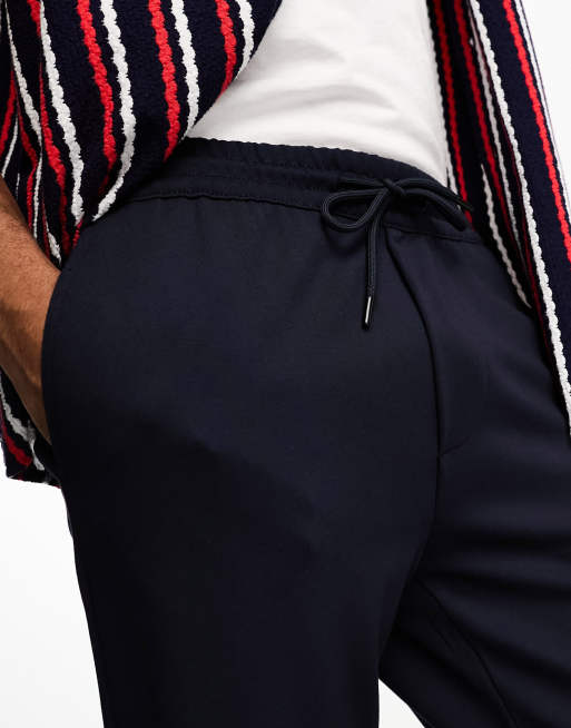 Only & Sons - Pantaloni slim affusolati blu navy, 2 di 5