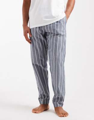 Only & Sons Pants & T-shirt Pajama Set In Blue