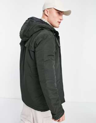 only hooded parka