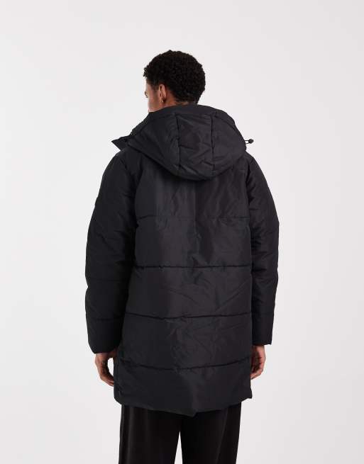 Only & Sons - Parka imbottito nero, 3 di 5
