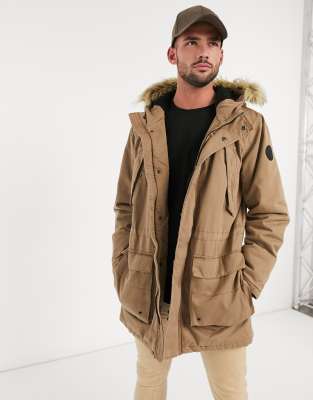only & sons parka