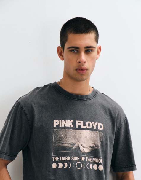 ONLY & SONS Pink Floyd relaxed t-shirt in black - view 1