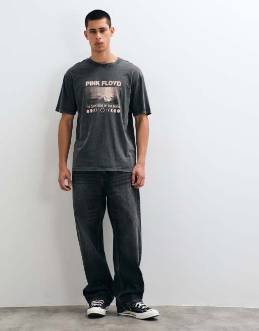 ONLY & SONS Pink Floyd relaxed t-shirt in black, 2 of 9