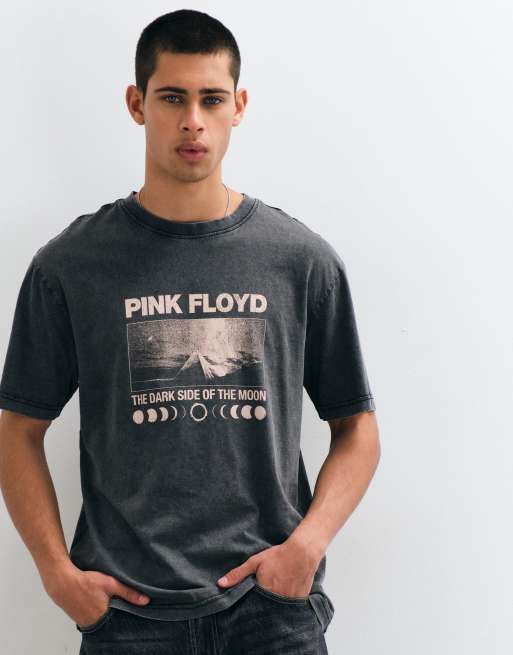 ONLY & SONS Pink Floyd relaxed t-shirt in black, 3 of 9