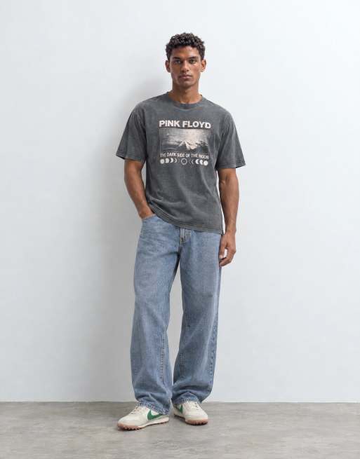ONLY & SONS Pink Floyd relaxed t-shirt in black, 6 of 9