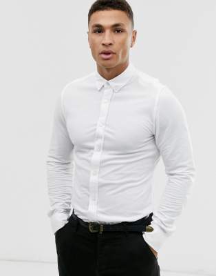 white button up jersey