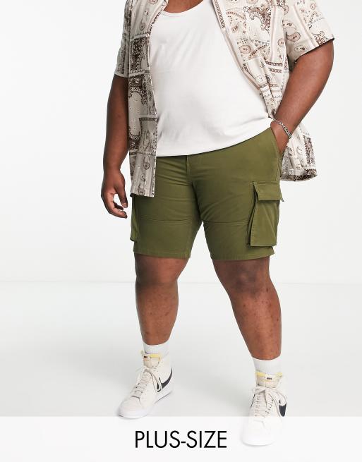 Plus size hotsell cargo shorts