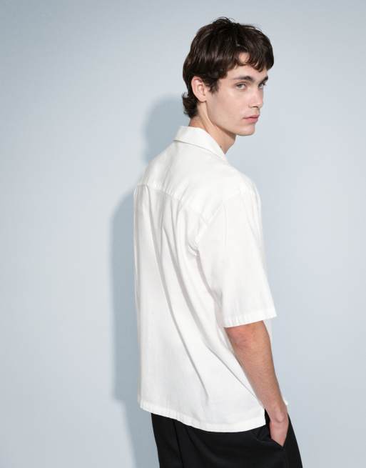 Only & Sons - Polo décontracté en lin mélangé - Crème, 4 de 9