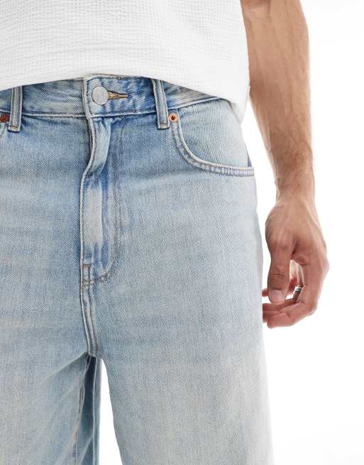 Only & Sons - Posede denimshorts i lyseblå vask, 5 af 5