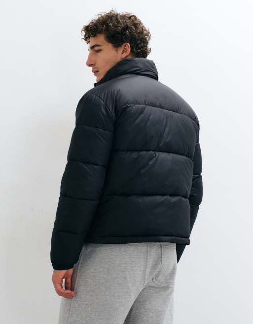 ONLY & SONS puffer jacket in black, 2 of 5