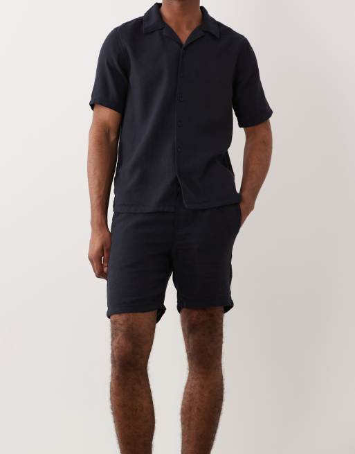 ONLY & SONS pull on shorts in navy - part of a set, 2 of 5