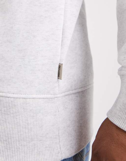 ONLY & SONS - Pull zippé - Gris clair, 5 de 5