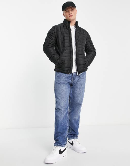 Sixth June seamless puffer jacket in navy