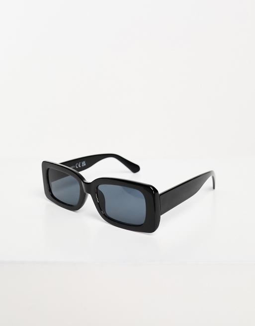 Only Sons rectangle sunglasses in black ASOS