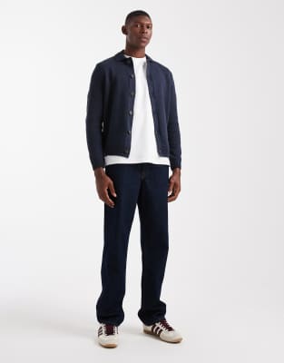 Only & Sons Regular Cardigan In Blue