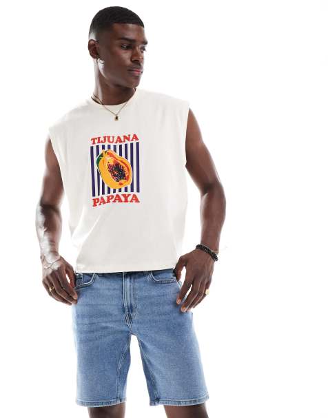 ONLY & SONS regular fit denim shorts in light blue - view 1