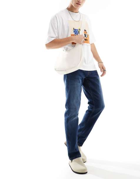 ONLY & SONS regular fit jean in blue - view 1