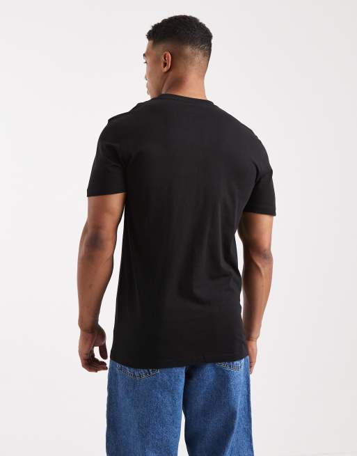 ONLY & SONS regular fit T-shirt in black, 3 of 5