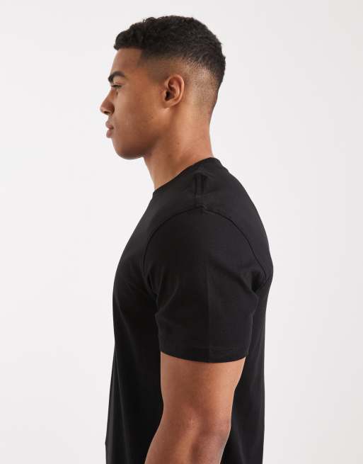 ONLY & SONS regular fit T-shirt in black, 4 of 5
