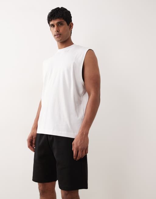 ONLY & SONS relaxed fit airflex shorts in black, 2 of 5
