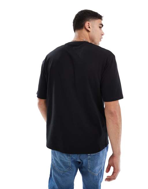 ONLY & SONS relaxed fit airflex t-shirt in black, 4 of 4