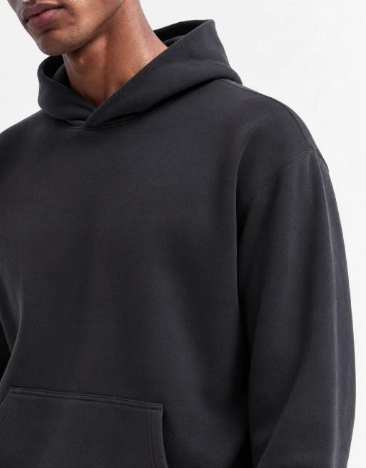 ONLY & SONS relaxed-fit hoodie co-ord in gewassen antracietgrijs, 10 van 10