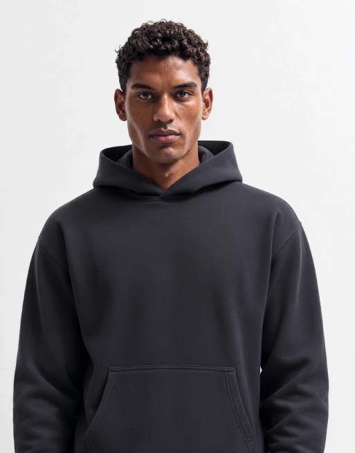 ONLY & SONS relaxed-fit hoodie co-ord in gewassen antracietgrijs, 6 van 10