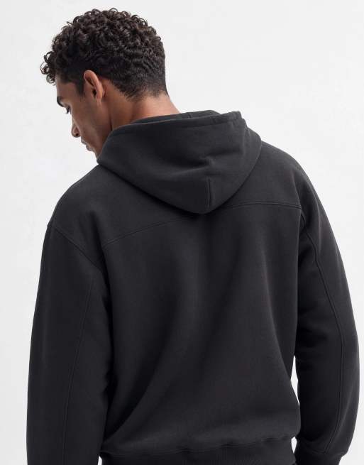 ONLY & SONS relaxed-fit hoodie co-ord in gewassen antracietgrijs, 7 van 10