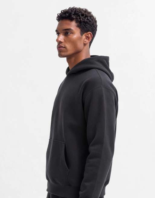 ONLY & SONS relaxed-fit hoodie co-ord in gewassen antracietgrijs, 9 van 10