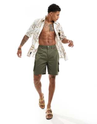 Only & Sons Relaxed Fit Ripstop Shirt In White