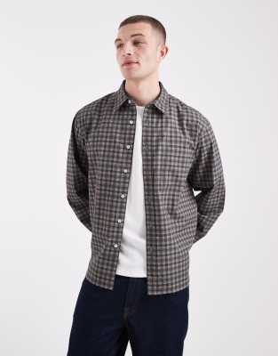 Only & Sons Relaxed Fit Shirt In Brown