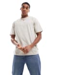 [ONLY & SONS] Only & Sons relaxed fit t-shirt in beige-Neutral XL Silver Lining