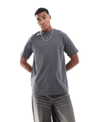 Only & Sons Relaxed Fit T-shirt In Gray