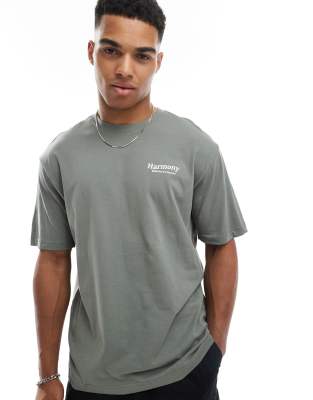 Only & Sons Relaxed Fit T-shirt With Harmony Print