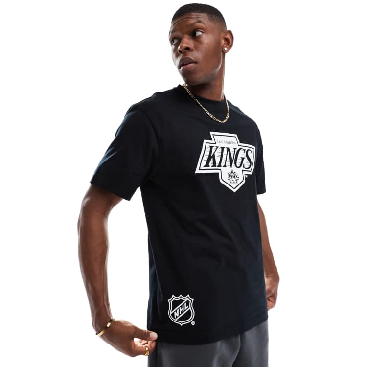 ONLY & SONS relaxed fit t-shirt with LA Kings print in black | ASOS
