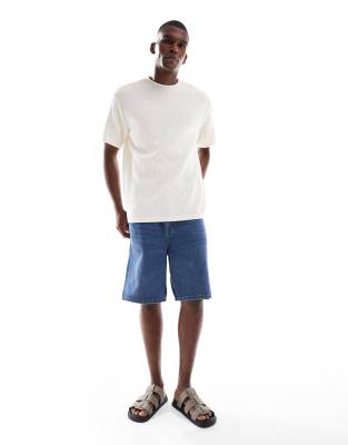 Only & Sons Relaxed Fit Airflex T-shirt In White
