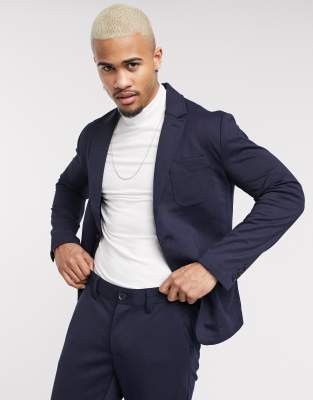 jersey suit jacket