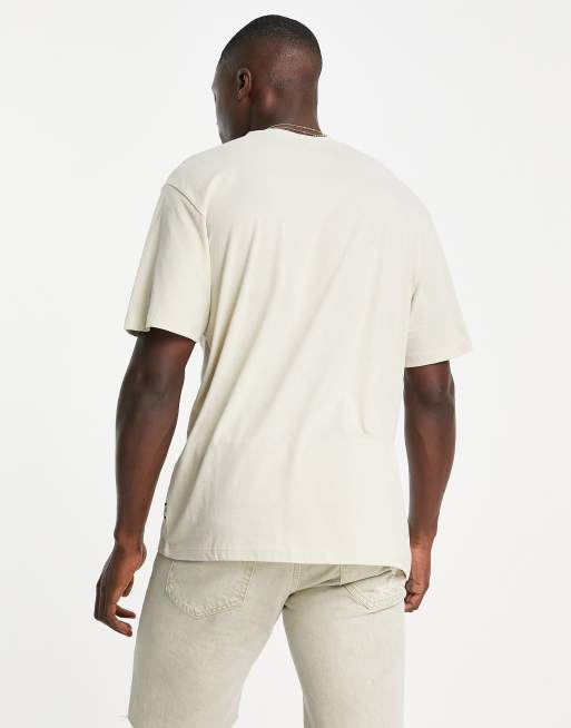 Only & Sons relaxed T-shirt in beige