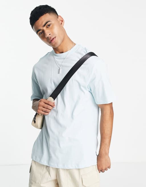 Only & Sons relaxed tshirt in pale blue ASOS