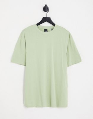 Only & Sons relaxed t-shirt in pale green