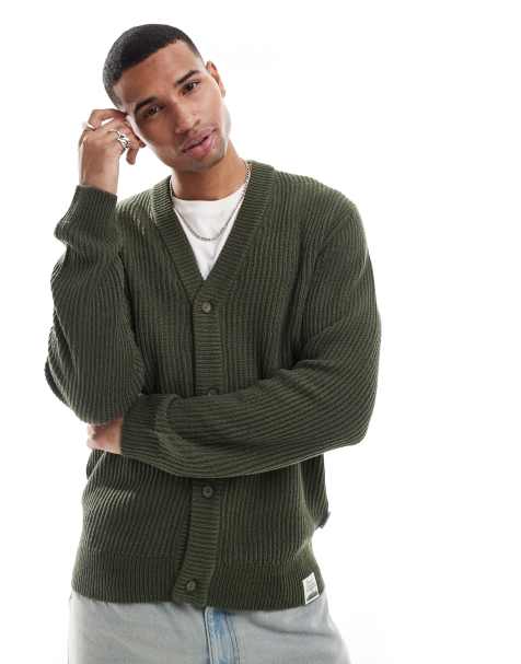 Green Cardigans For Men ASOS