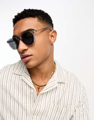 ONLY & SONS ONLY & SONS round sunglasses in grey