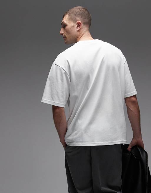Only & Sons - Ruimvallend zacht Airflex T-shirt in wit, 2 van 5