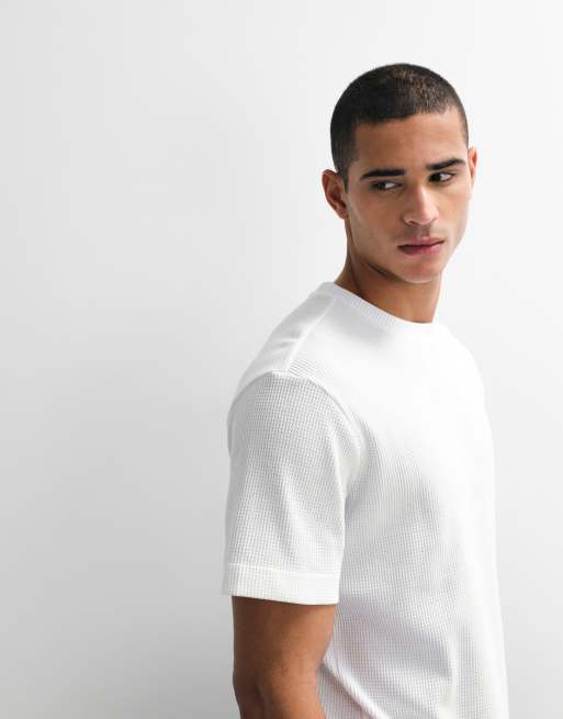 Only & Sons - Ruimvallend zacht Airflex T-shirt in wit, 2 van 7