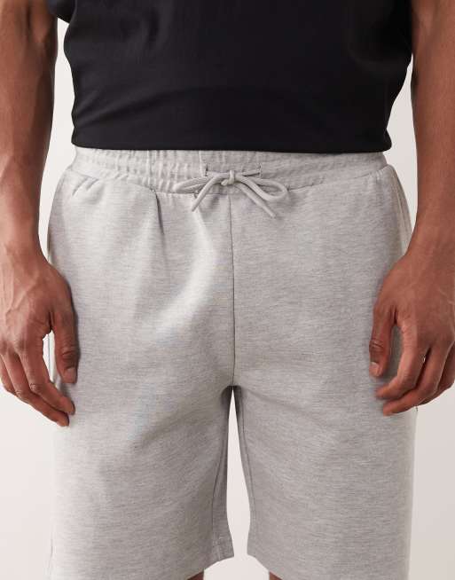 ONLY & SONS - Ruimvallende Airflex-short in lichtgrijs, 4 van 5